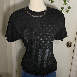 Apt. 9 Charcoal Star Graphic Tee